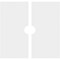 Ekena Millwork Knox Architectural Grade PVC Contemporary Ceiling Medallion, Two Piece, 20"OD x 3"ID x 7"C x 1"P CMP20KX2-03000 - alternate 3